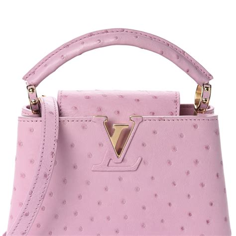 lv capucines ostrich|Capucines BB .